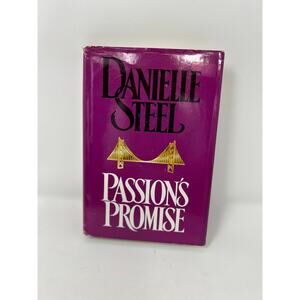 Danielle Steel Passion's Promise Hard Back Book Copyright‎ 1976